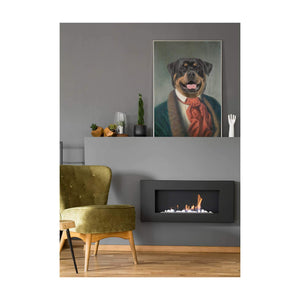 Der romantische Komponist - Personalisiertes Haustierportrait auf Poster