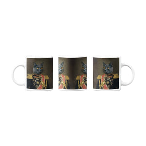 Der Baron - Personalisiertes Haustierportrait als Tasse