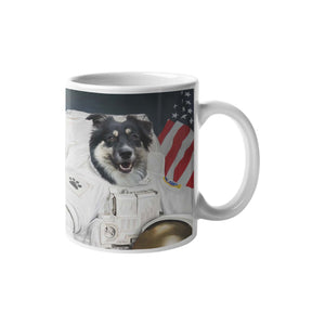 Der Astronaut - Personalisiertes Haustierportrait als Tasse