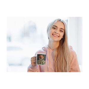 Die Prinzessin - Personalisiertes Haustierportrait als Tasse