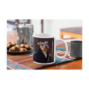 Der Graf - Personalisiertes Haustierportrait als Tasse