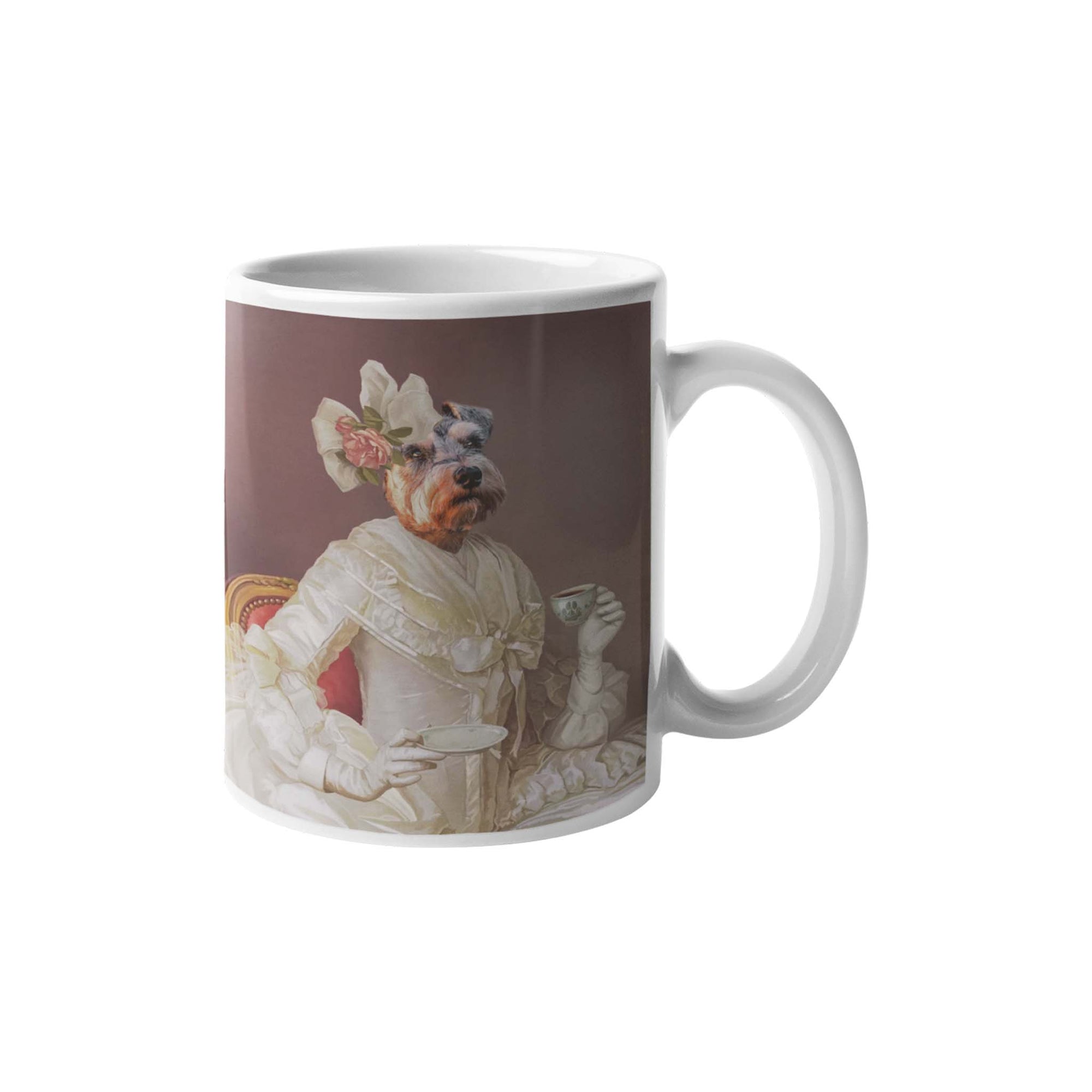 Die Liebste - Personalisiertes Haustierportrait als Tasse