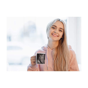 Der Edelmann - Personalisiertes Haustierportrait als Tasse