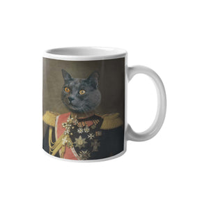 Der Baron - Personalisiertes Haustierportrait als Tasse