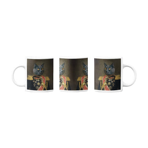 Der Baron - Personalisiertes Haustierportrait als Tasse