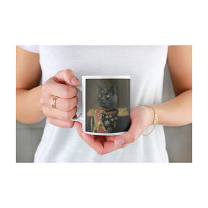 Der Baron - Personalisiertes Haustierportrait als Tasse