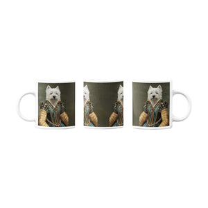 Die Königinmutter - Personalisiertes Haustierportrait als Tasse